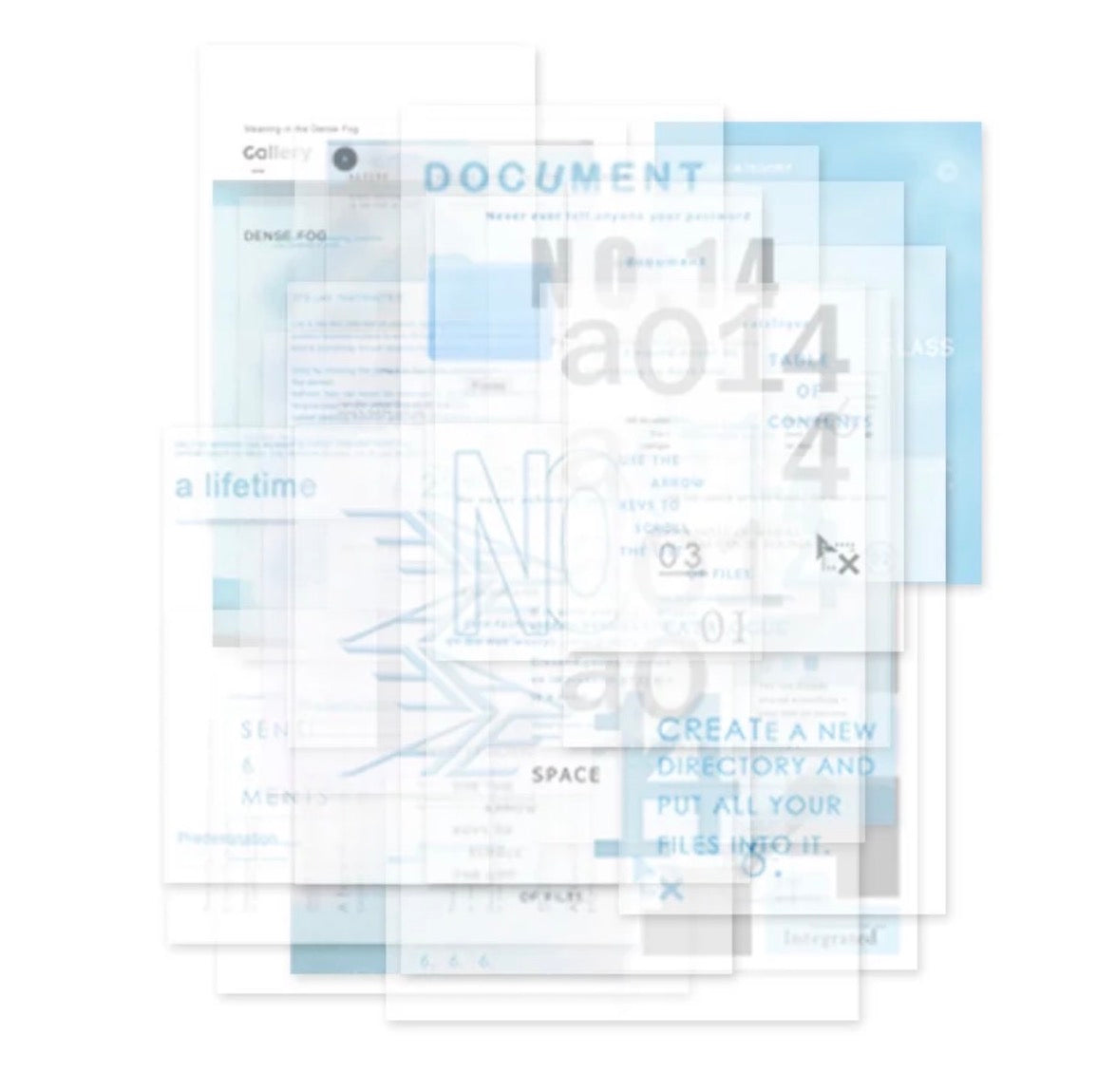 aw.epoch [Document] A6 Sulphuric Tracing Paper Pack