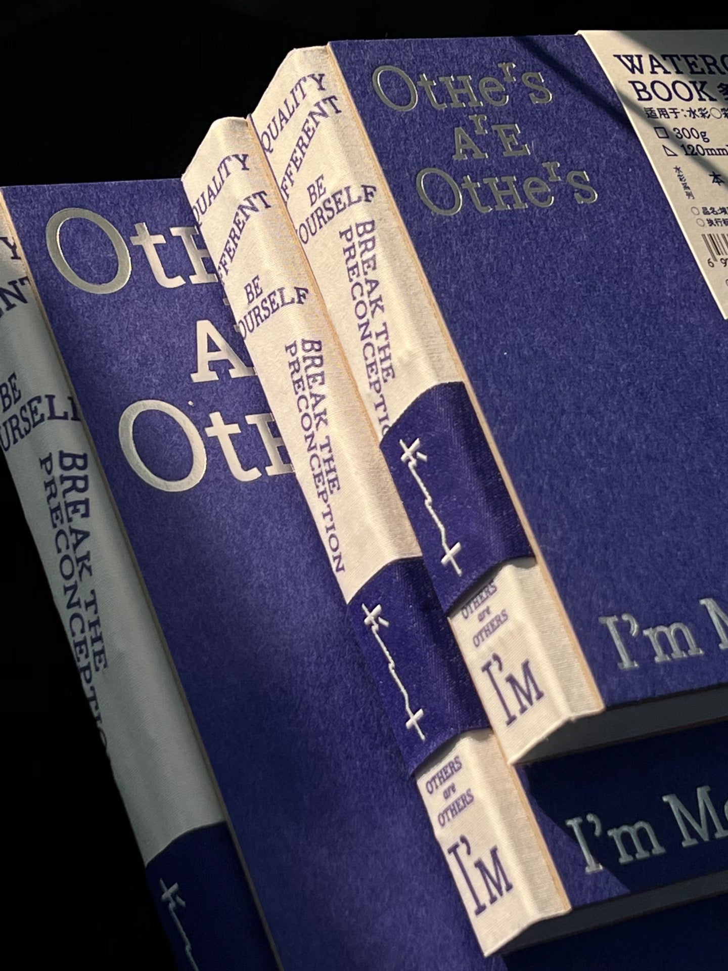 [Others Are Others, I'm Me] Professional 100% Cotton Watercolor Sketchbook