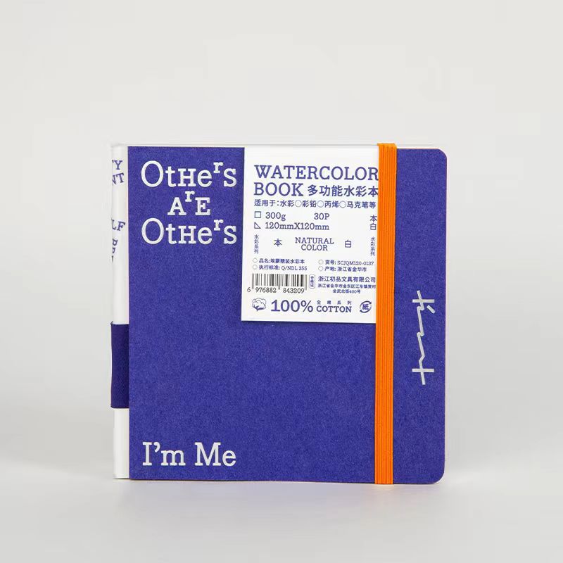 [Others Are Others, I'm Me] Professional 100% Cotton Watercolor Sketchbook
