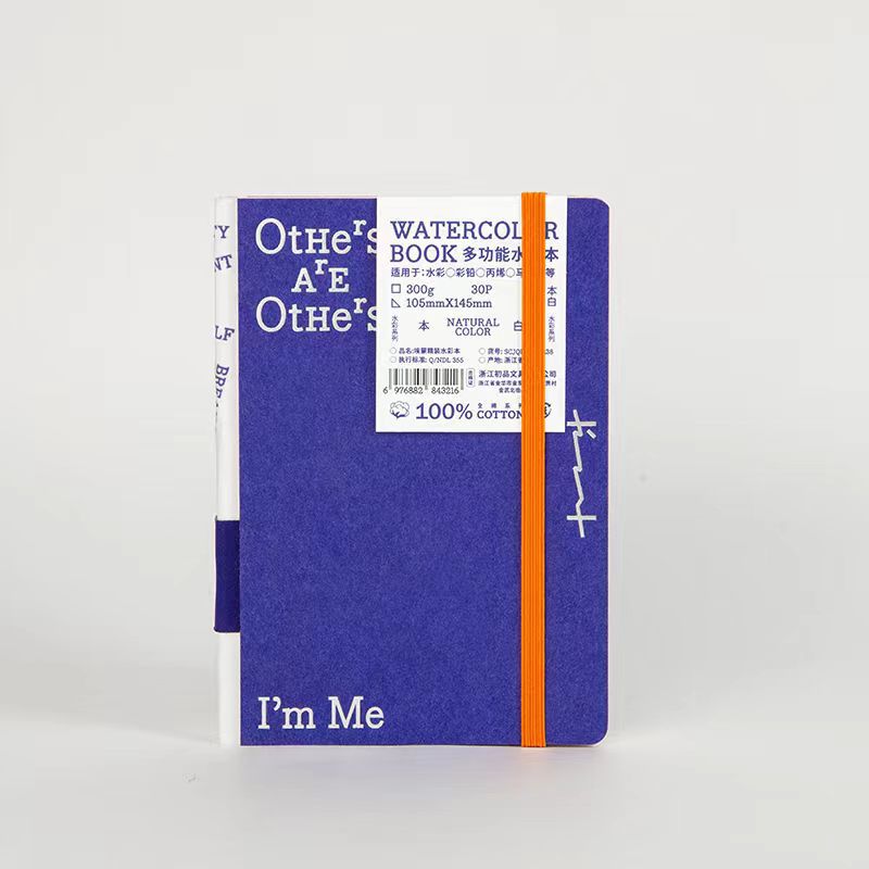 [Others Are Others, I'm Me] Professional 100% Cotton Watercolor Sketchbook