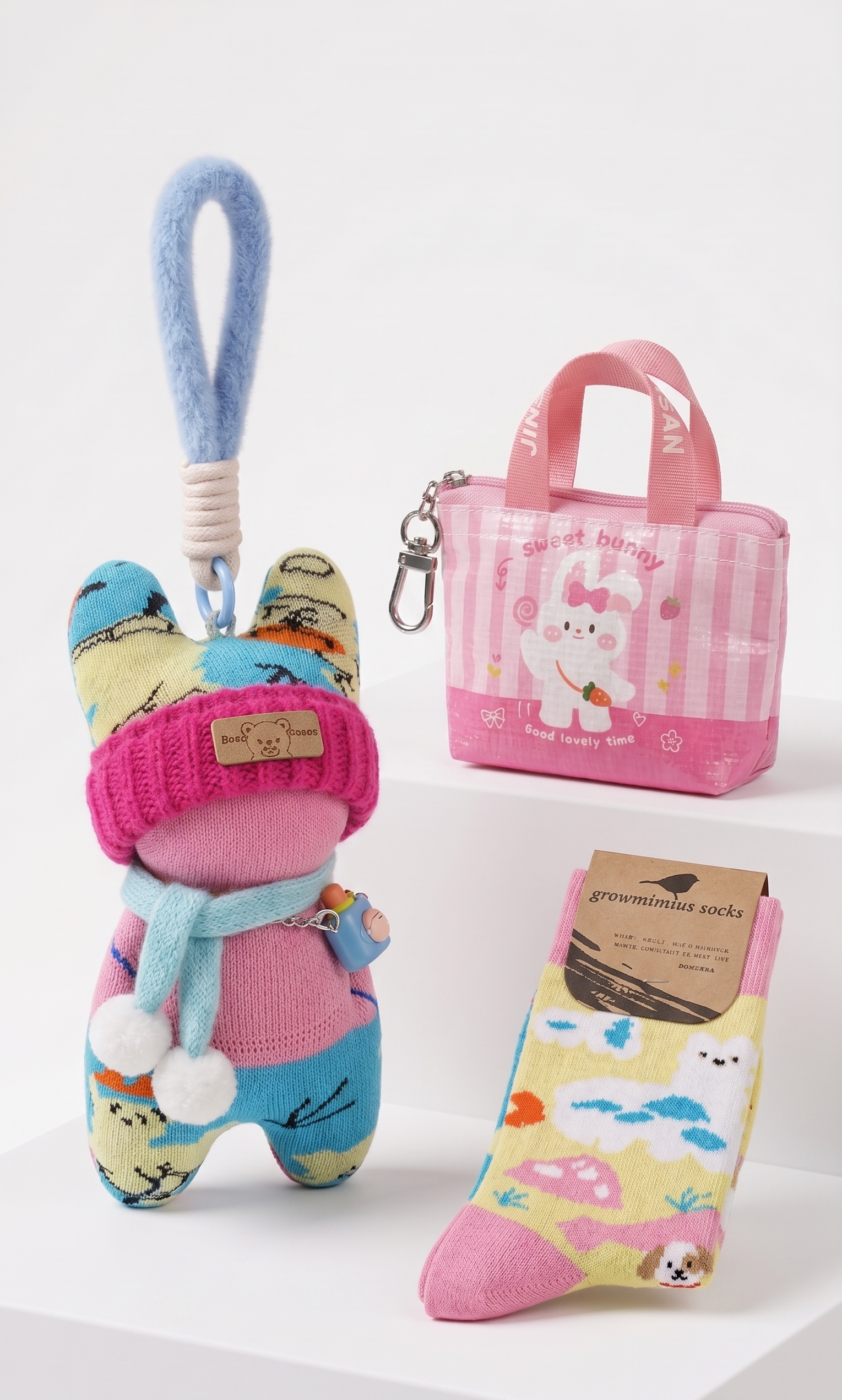Funny Pie x THE WITHIN | [Little One] Handmade Sock Doll Collector's Bundle