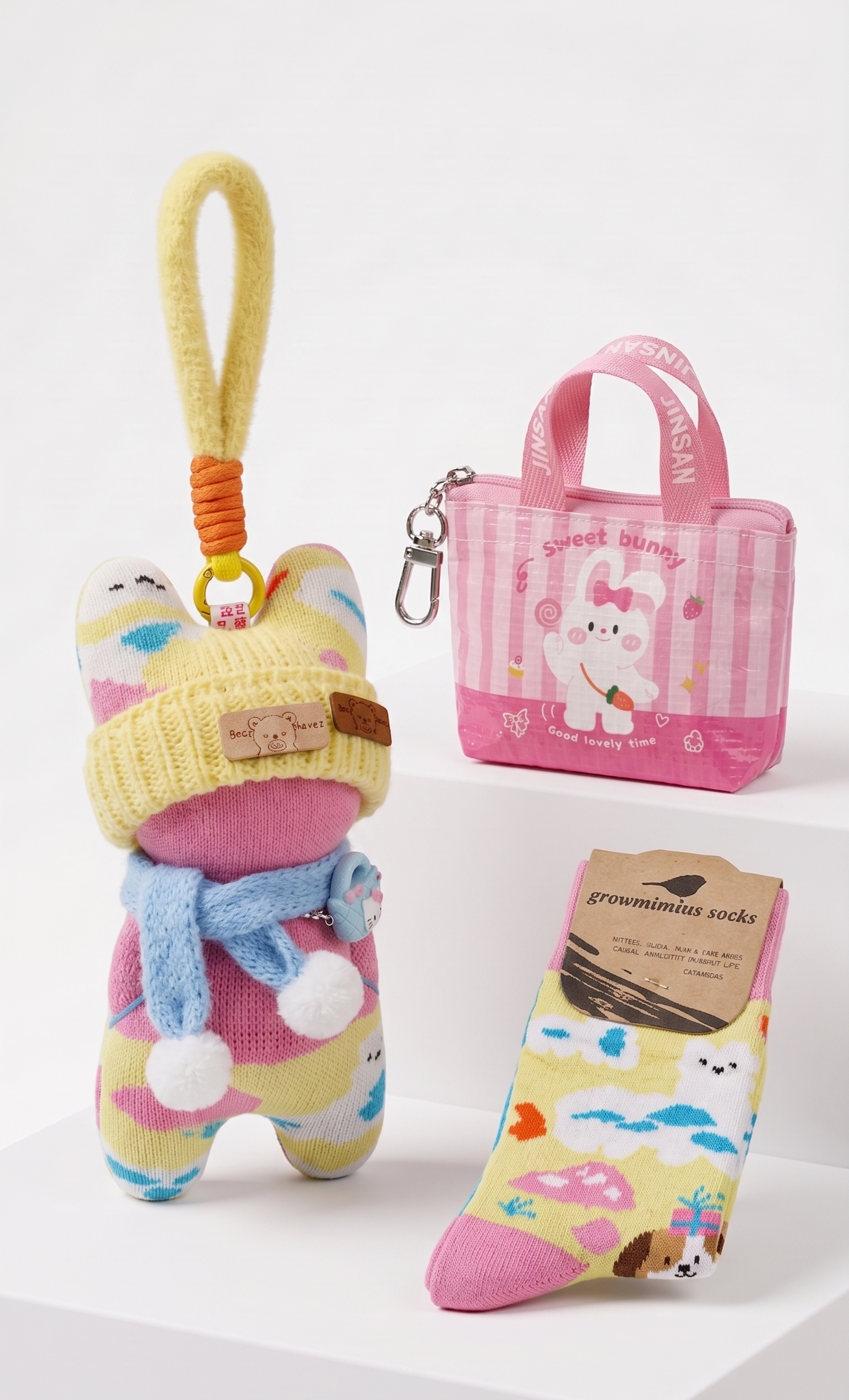 Funny Pie x THE WITHIN | [Little One] Handmade Sock Doll Collector's Bundle