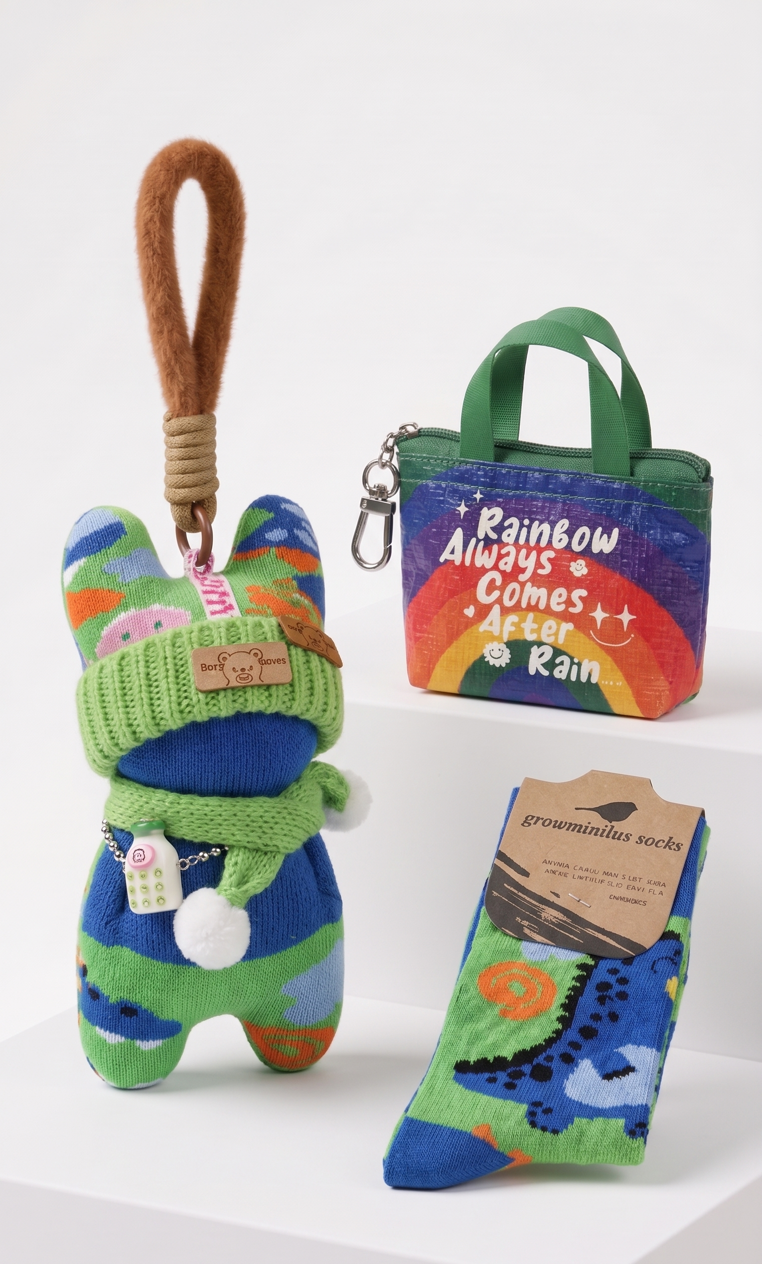 Funny Pie x THE WITHIN | [Little One] Handmade Sock Doll Collector's Bundle