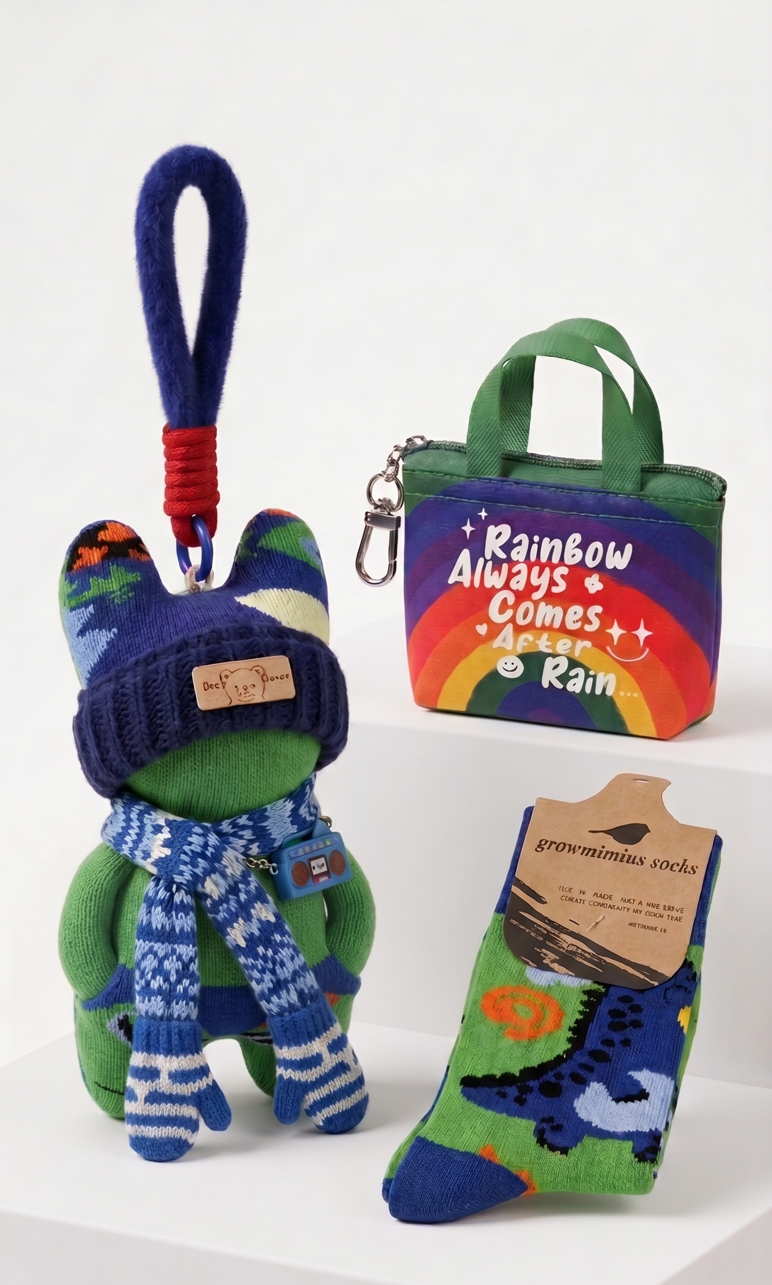Funny Pie x THE WITHIN | [Little One] Handmade Sock Doll Collector's Bundle