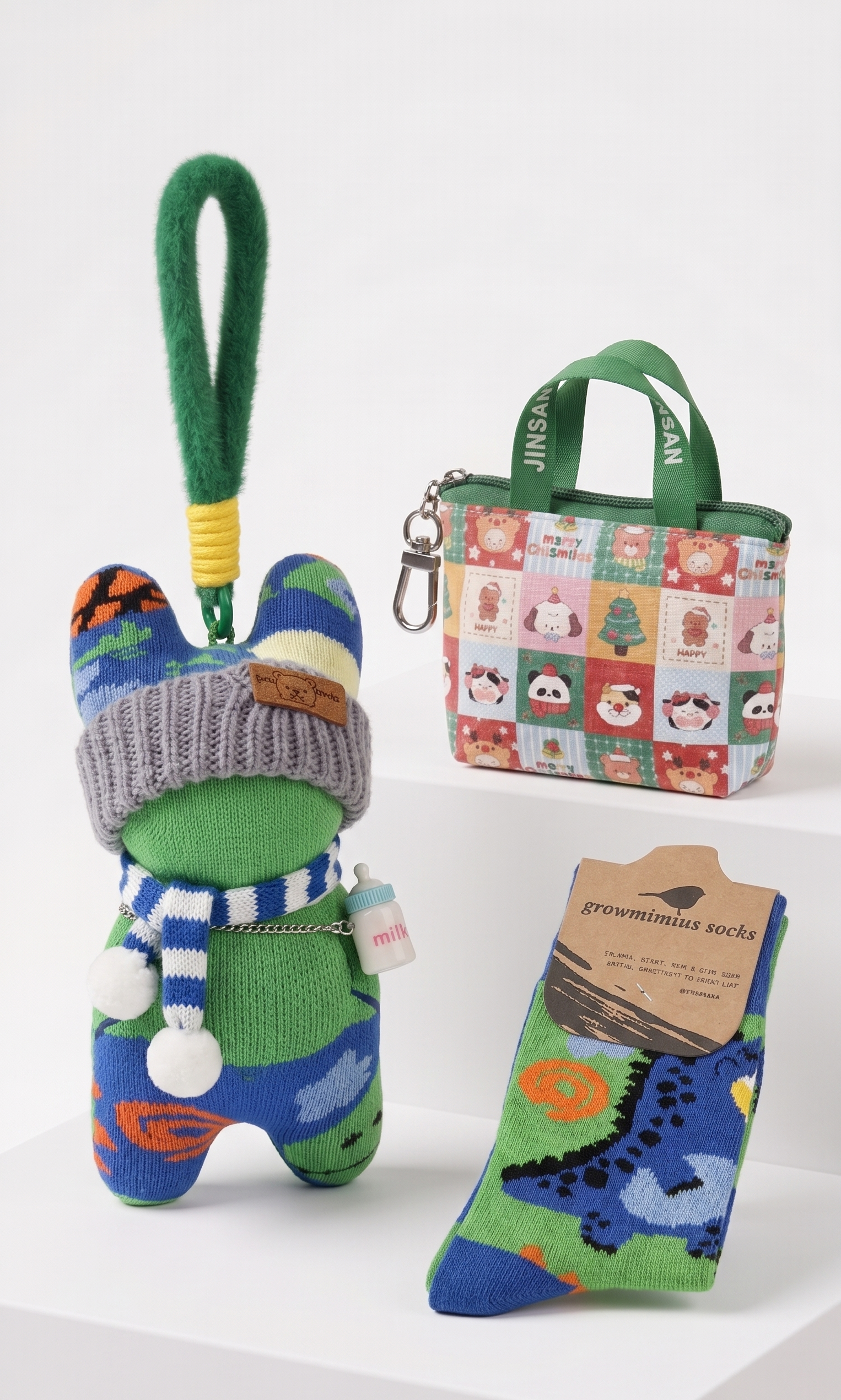 Funny Pie x THE WITHIN | [Little One] Handmade Sock Doll Collector's Bundle