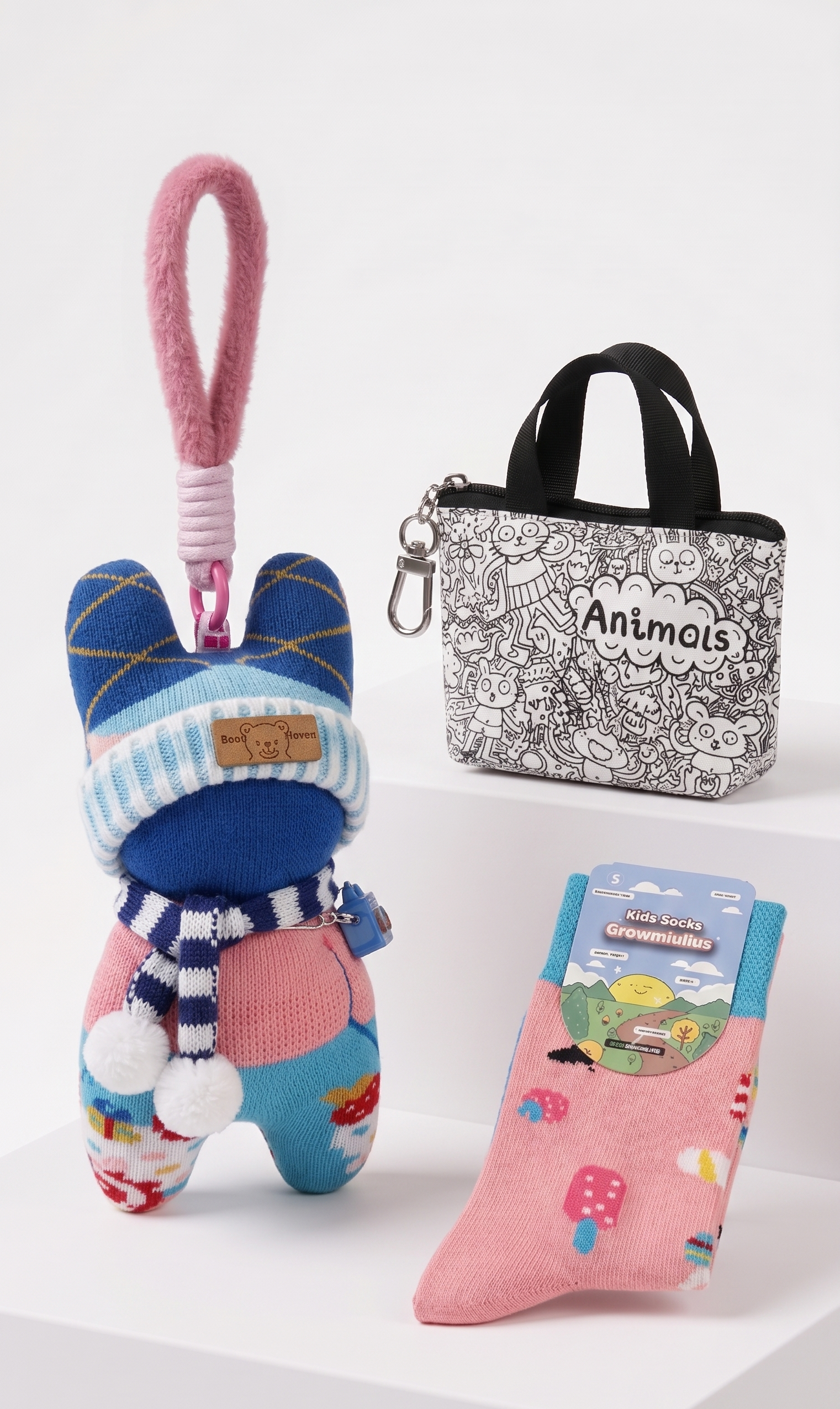 Funny Pie x THE WITHIN | [Little One] Handmade Sock Doll Collector's Bundle
