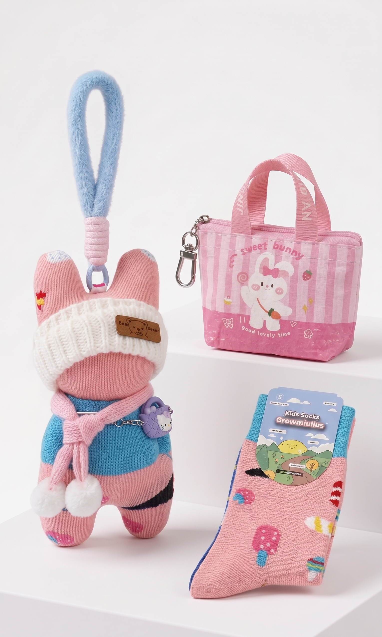Funny Pie x THE WITHIN | [Little One] Handmade Sock Doll Collector's Bundle